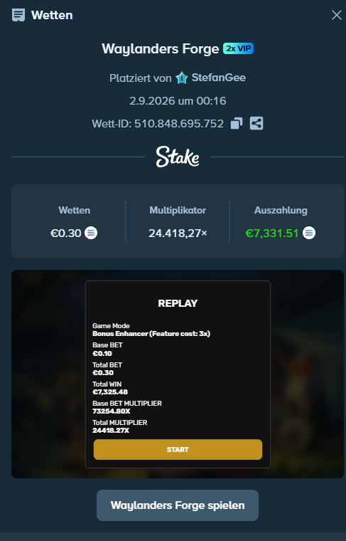 afxfps's tweet photo. @ValkyrieXStudio 73kx (basebet) on waylanders, my biggest win ever. sadly no max win but still hugee. one day ill hit a max 😂
casino:510848695752 https://t.co/H1SstuKCLC