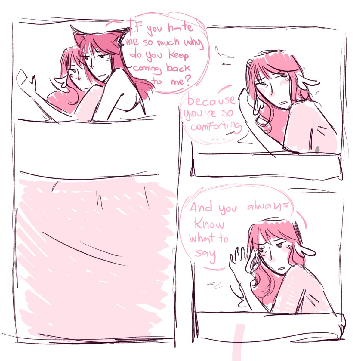 bl3edingpink's tweet photo. another comic i guess #selfcest https://t.co/TjE5YoDJeh