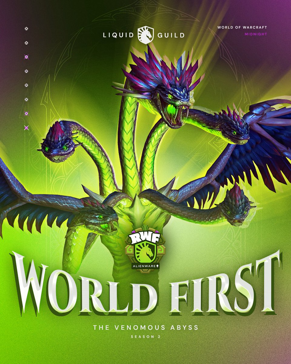 LiquidGuild's tweet photo. BACK TO BACK TO BACK TO BACK TO BACK

THE CURSE OF ULA'TEK HAS BEEN LIFTED 
5 WORLD FIRSTS IN A ROW ⭐️⭐️⭐️⭐️⭐️ https://t.co/vv2xQ3JB2s