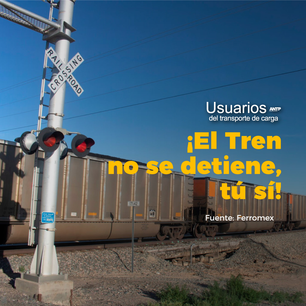 ANTPMexico's tweet photo. ¡Tu vida es valiosa! Al cruzar las vías del tren, asegúrate de mirar a ambos lados y respetar las señales.
#CuidaTuVida #CuidadoConElTren https://t.co/5LxEwVlPo6