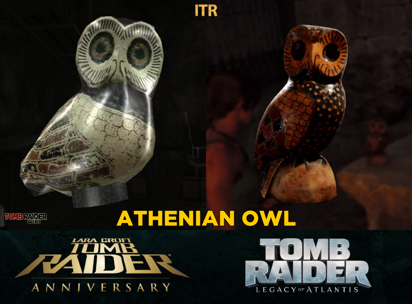 infinityTRaider's tweet photo. Did you notice? 👀
The Athenian Owl relic from Tomb Raider Anniversary, which was found in Midas’s Palace, is returning in Tomb Raider Legacy of Atlantis, as seen in the gameplay of the St. Francis’ Folly level in Greece! 🦉 https://t.co/6gygWs9G6F