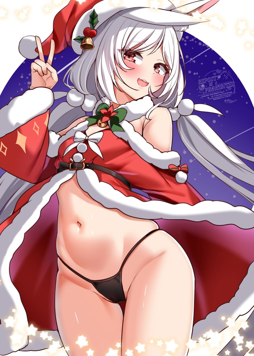 kakkou_R's tweet photo. サンタ蘭美ちゃん https://t.co/ed8W4ux9Mb