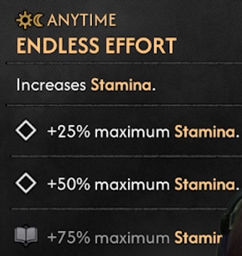 stormfall33's tweet photo. Hello all video game developers.
No one likes skill trees and abilities like this. 
I am not excited about -7% block stamina cost. 
It's been like 20 years of people complaining about it. It's time to be done. https://t.co/zq7go2xbMM