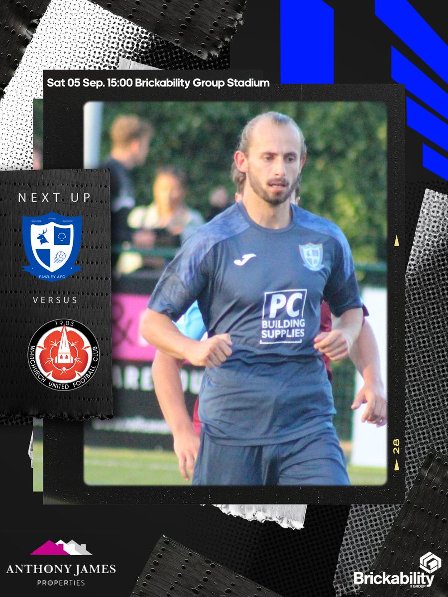 fawleyafc's tweet photo. Up next we welcome Whitchurch United on Saturday afternoon at 3pm as we continue our amazing start to the season.

⚽️ Fawley v Whitchurch United 
🏆 Wessex 1
📅 05/09
🕒 15:00
📍 Brickability Group Stadium 
🚗 SO45 2PA
🎟 £6/ £3/ £0

#uptheoilers https://t.co/kOsB5mBHGu