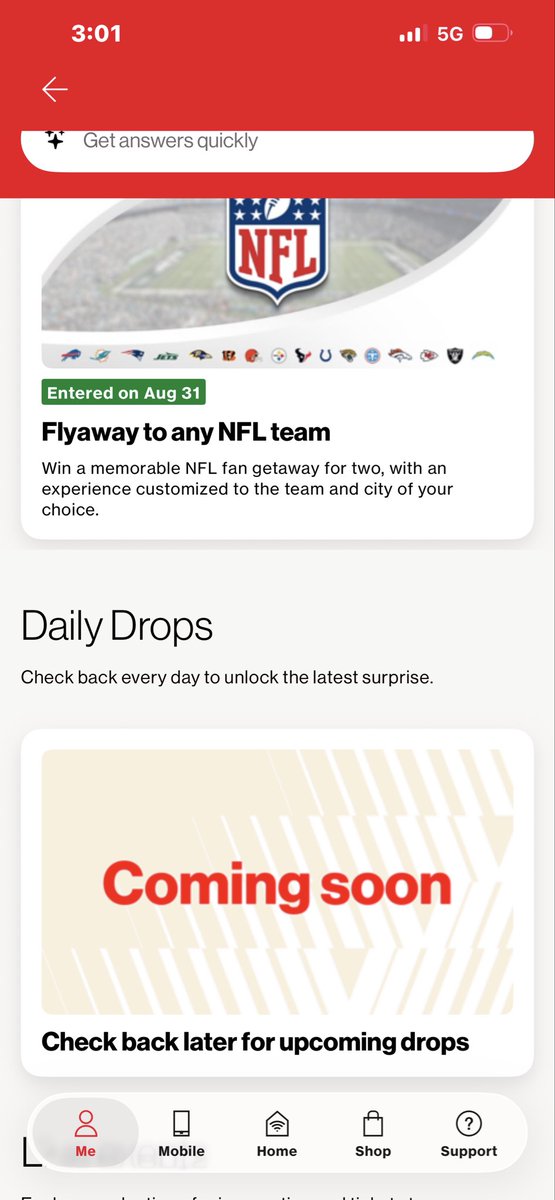 KKPickenpaugh's tweet photo. Really Verizon?  This let me click the claim offer -then said - ooops something went wrong.  Why, when it’s something worth it -does it “time out”  not okay. More stressful than a “perk”
#verizon #verizonshine https://t.co/8nXEYA4r1x