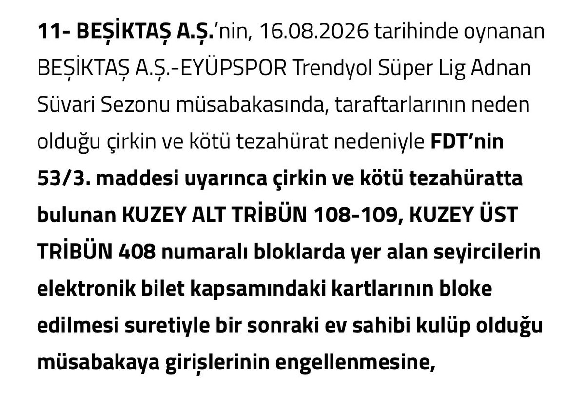 ferhanbalik's tweet photo. @agtakkus @MardinsporPlus Tamam işte edene kesmişler cezayı bende onu diyorum sana. https://t.co/yzul3QeNs8