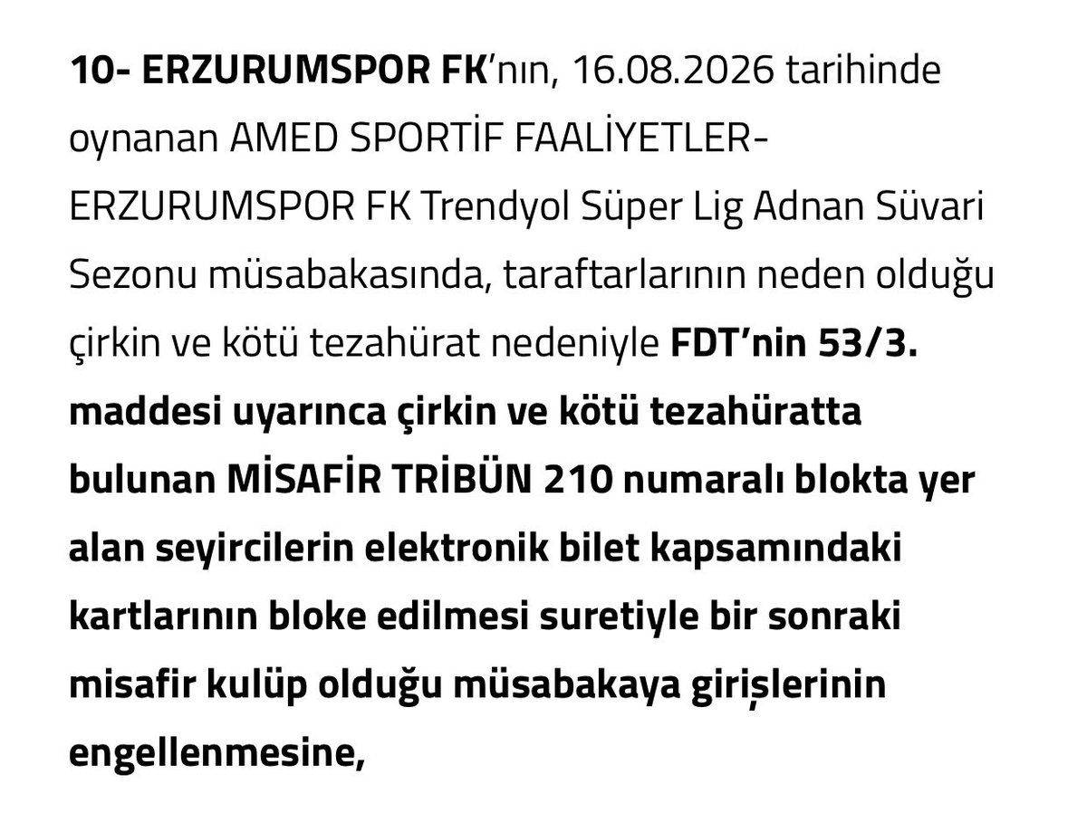 ferhanbalik's tweet photo. @agtakkus @MardinsporPlus Tamam işte edene kesmişler cezayı bende onu diyorum sana. https://t.co/yzul3QeNs8