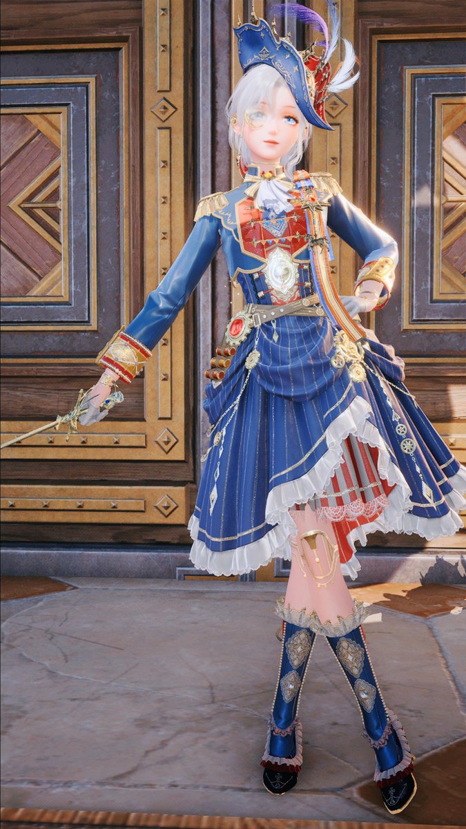 leebitohannie's tweet photo. @Lexiigames I enjoy these challenges so much! It gives me a jumping off point for my creativity. Meet Nikki, Clockwork Captain of the Guard! 🗡🛡 https://t.co/e9b2j9Twwh
