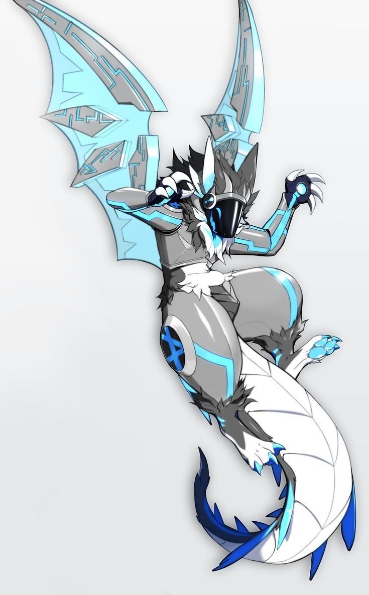 daisy_ayla's tweet photo. When high-tech meets high-fantasy.🪽🩵  #ProtogenArtist #CyberDragon #FurryArt #SciFiArt https://t.co/QQFeF4pZcv