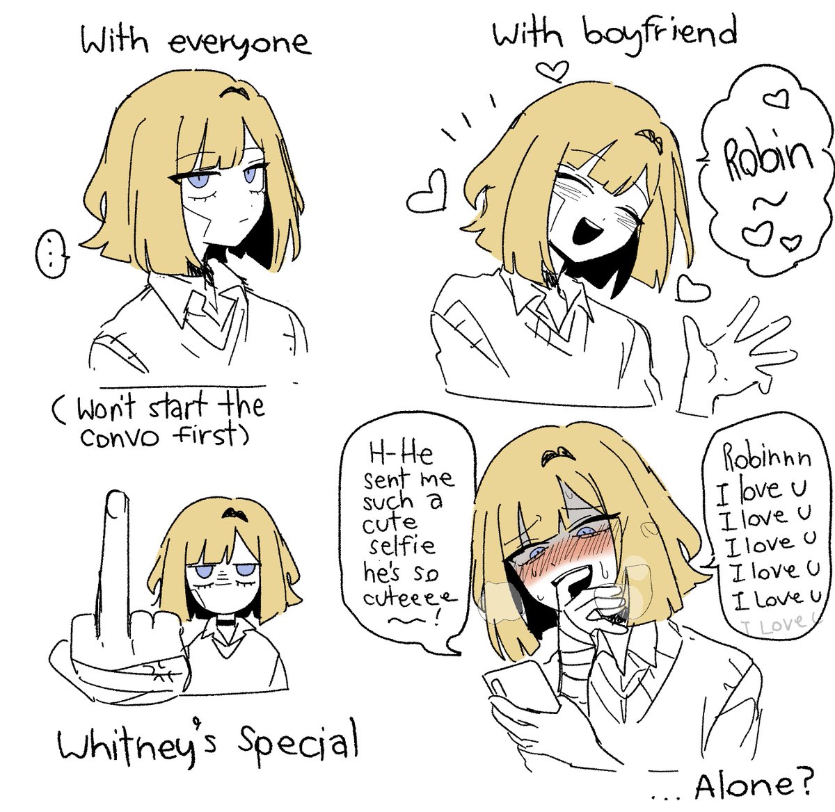 lyke20004's tweet photo. Issy's log I

I want to do this where I doodle some fun facts/side notes about my pc and his relationship with Robin once in a while. It would be a good way to archive them instead of just only yapping lol. https://t.co/d4xy36Oq7B