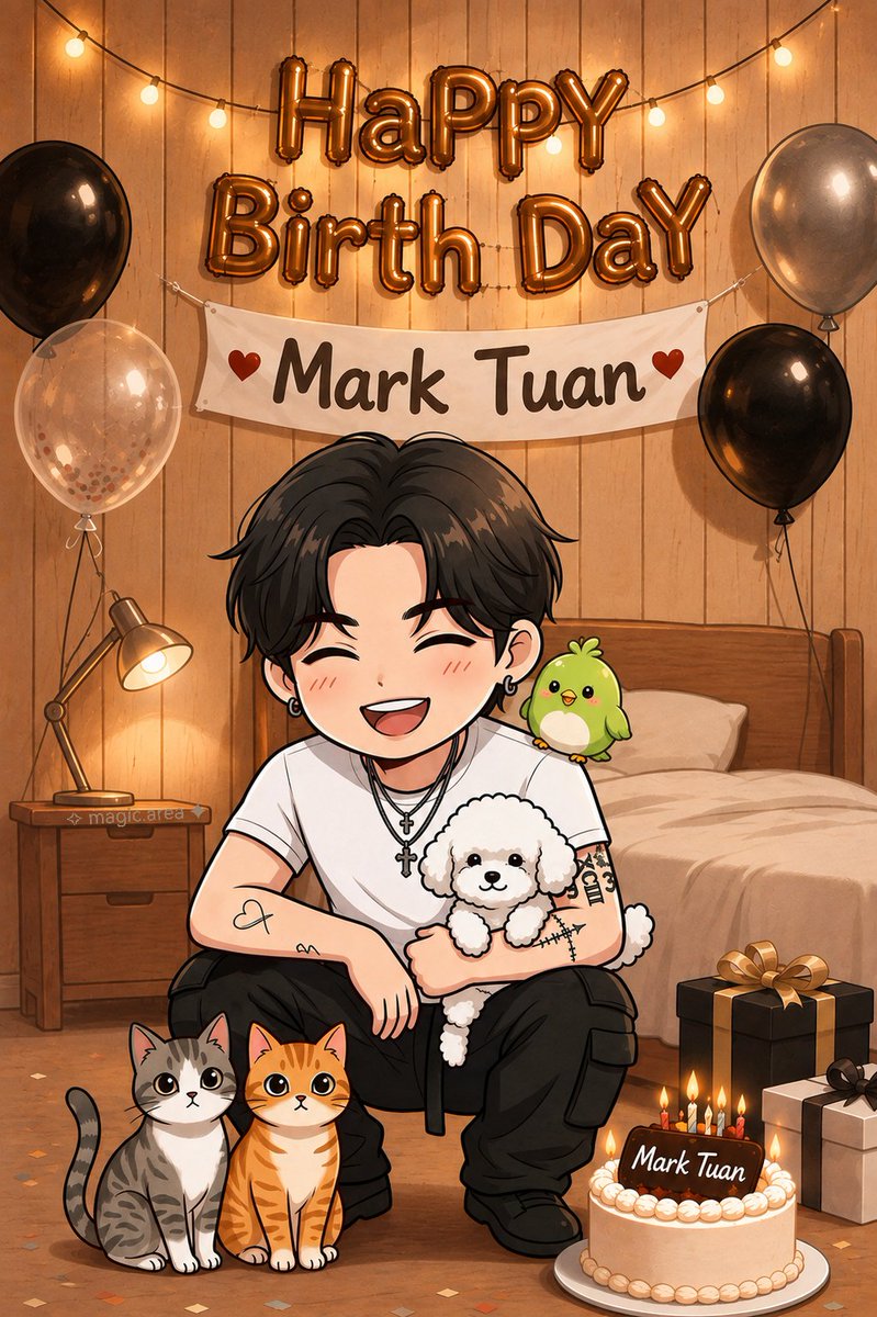 magicc_world's tweet photo. Mark Tuan ....
🎩🍰 HaPp¥ Birth  Da¥ 🍰🎩
d( ^[++++++++]^ )b https://t.co/9JArNs7zyy