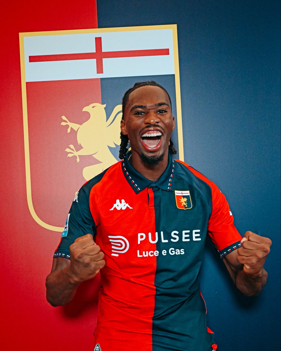 GenoaCFC's tweet photo. 📝 Genoa CFC informa di aver completato il tesseramento dell’esterno Kingsley Ehizibue, nuovo rinforzo per l’organico della stagione 2026/27 🔴🔵

La nota del Club 👉 https://t.co/vqyhx1rmJc https://t.co/MAYYWZvnwu
