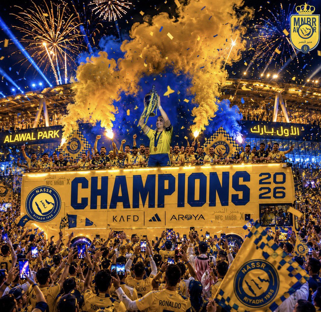 RanaAlkadi79's tweet photo. We are your Player no. 12 
 We are disappointed and exhausted by the way football is being managed around us.
But through all of this, we still believe in you💛💙
You gave us hope!
Happiness!
And joy !
You make us proud to be Al Nassr fans alongside you!
#LiftAlNassrTransferBan https://t.co/b2oVjjG23i