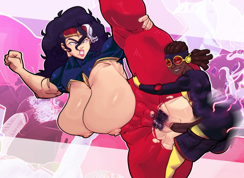 Freaknik_6969's tweet photo. Go commission @ElioWrathful who made this amazing comm for me!

Dc au: Dc breedable

Wonder woman returns to man’s world when a new threat arises she decides to assemble a team of heroes…..some are very easily convinced to join

Jett West a.k.a. The Flash the fastest boy alive. https://t.co/t2jmnIRfZf