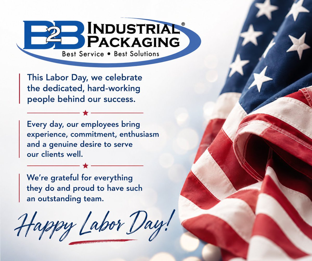 B2BInd's tweet photo. Contact us: 877-222-5747 info@b2bind.com.
#IndustrialPackaging #PackagingSolutions #PackagingEquipment #PackagingSupplies https://t.co/axB9p3Da0E