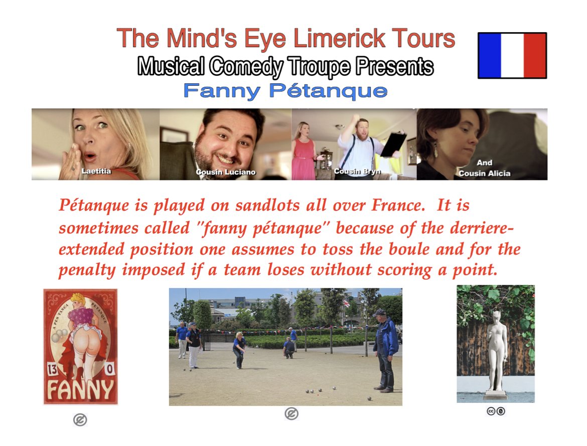 tom_mindseye's tweet photo. #entertainment #musical #comedy #theater #Fanny #Petanque #France #boule #pastis #kiss #fun https://t.co/lMCeN7JhS8 https://t.co/BHx2YmzA28 https://t.co/siuYbkmJeM