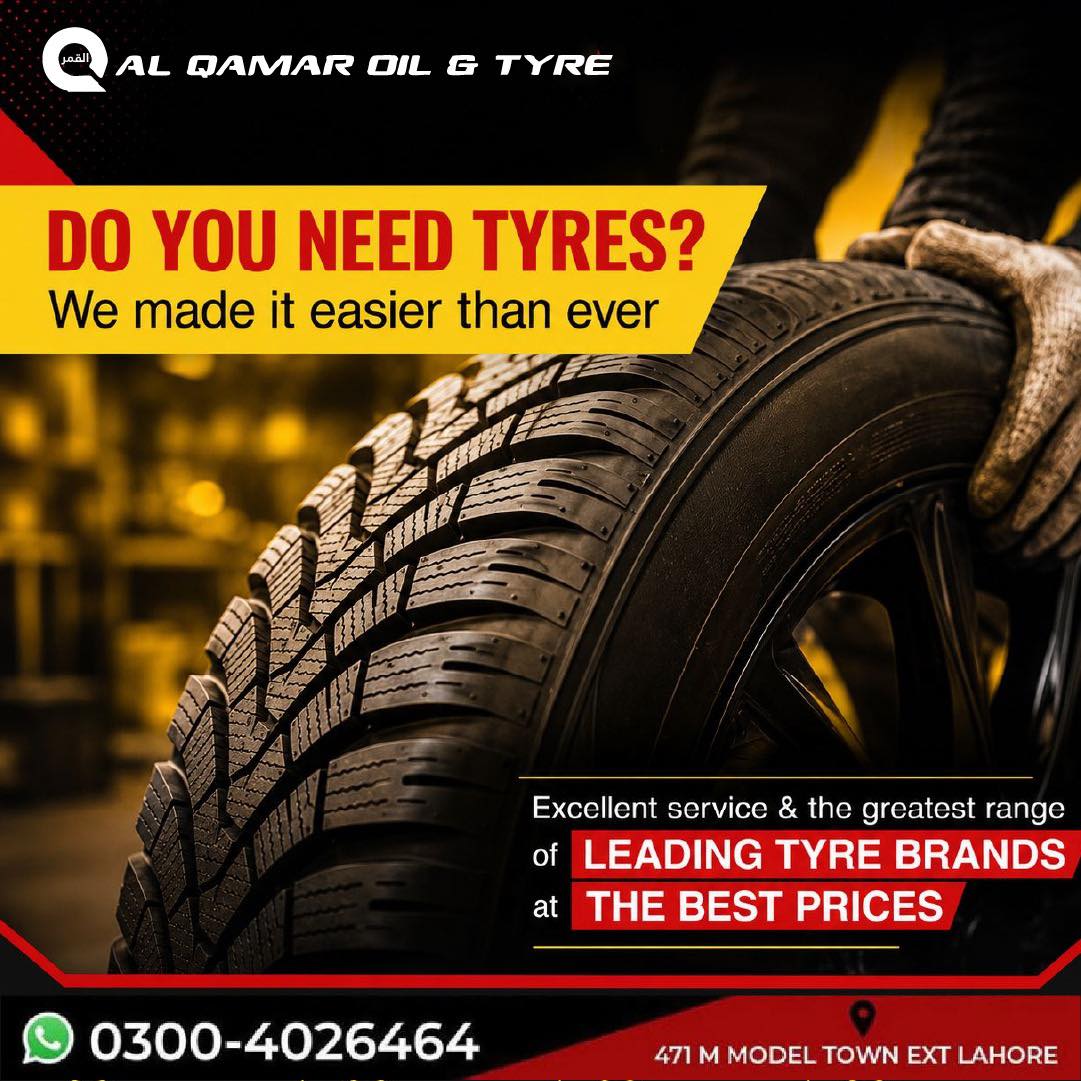 KazukoDecogc2's tweet photo. Need tyres? We’ve made it easier than ever. Contact us now: 03004026464 
Location: 471 M Model Town Extension, Lahore https://t.co/l3wfNOvkO5