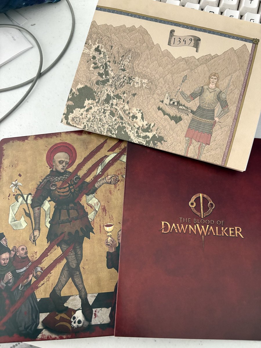 GLXYTT563's tweet photo. Yoooo Blood of the Dawnwalker is gonna be gasss! I love all the stuff that came with the disk🔥 https://t.co/fdoXGajwqd