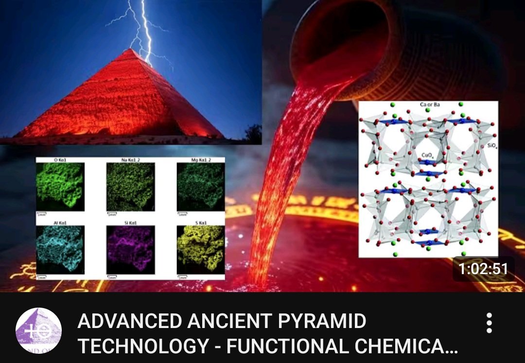 TheLandOfChem's tweet photo. NEW EPISODE JUST DROPPED!

FUNCTIONAL COATING COMPOUNDS

THE ADVANCED ANCIENT CHEMISTRY TECHNOLOGY OF THE EGYPTIAN PYRAMIDS 

EPISODE 196

FEATURING NEW CHEMICAL ANALYSIS DATA

EXCLUSIVELY ON THE LAND OF CHEM YOUTUBE CHANNEL 

GET SOME, LINK BELOW https://t.co/k9BmQ3iJpi