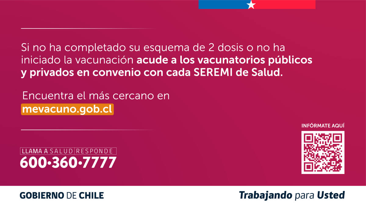 Salud_Responde's tweet photo. #ChileContraElSARAMPIÓN
💉Tu hijo/a tiene las 2 dosis de vacuna contra el Sarampión?
Se aplican a los 12 y a los 36 meses. 
📆Si tienes dudas o no lo recuerdas puedes ingresar a https://t.co/1rqo4hTcfI 
📞 600 360 7777 
🌐 https://t.co/KaWaAta7mL https://t.co/XGRrVzayNs