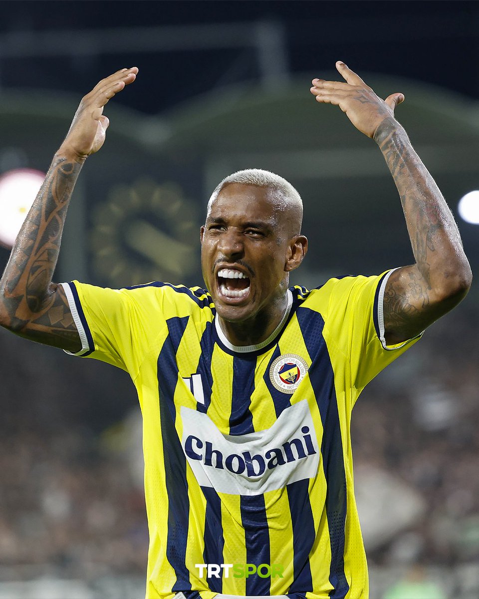 trtspor's tweet photo. 🟡🔵 Talisca'nın Fenerbahçe kariyeri:

👕 75 maç
⚽️ 44 gol
🎯 7 asist https://t.co/koApdHBqi1
