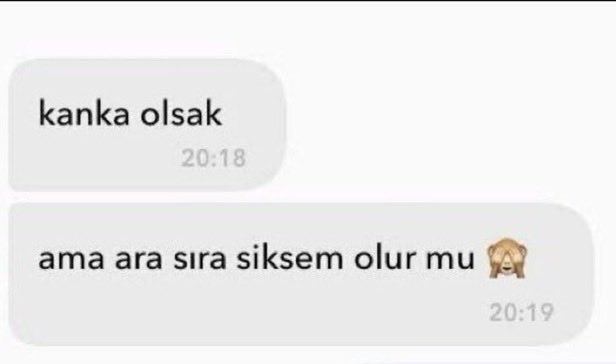 tamamnazlicim's tweet photo. Olur gel dkdkkdkd https://t.co/vpqLd5cfgr