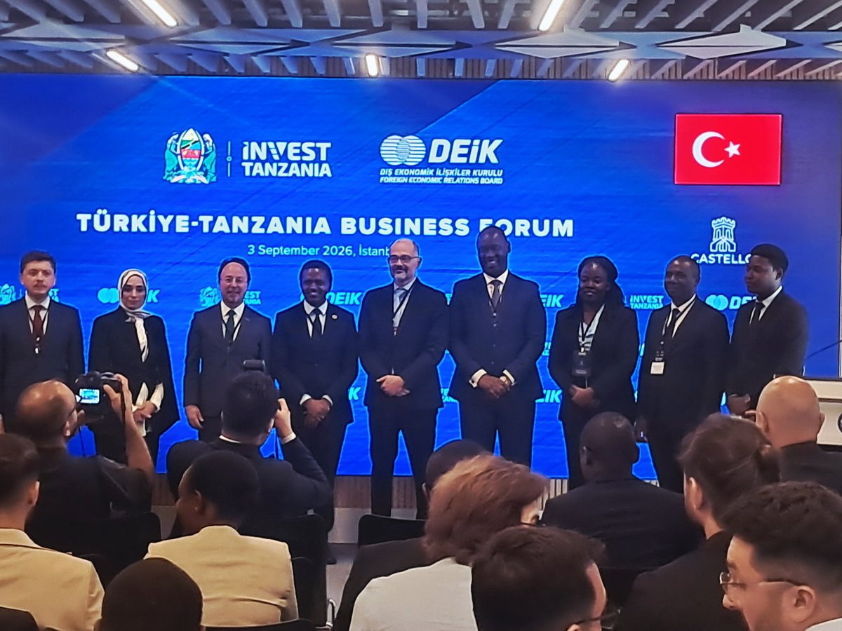 AdamabambaH999's tweet photo. https://t.co/tfrxTSOq5A

🇹🇷 🇹🇿 Bugün İstanbul’da düzenlenen Türkiye-Tanzanya İş Forumu kapsamında, iki ülke arasındaki ekonomik ve ticari ilişkilerin geleceğine ilişkin Tanzanyalı yetkililer ve Türk iş dünyası temsilcileriyle röportajlar gerçekleştirdik. . https://t.co/qFojZClXov