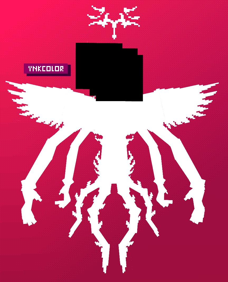 YnkColor's tweet photo. ✦ False-Angel #blockbench #Minecraft https://t.co/vg4pZs4Z66