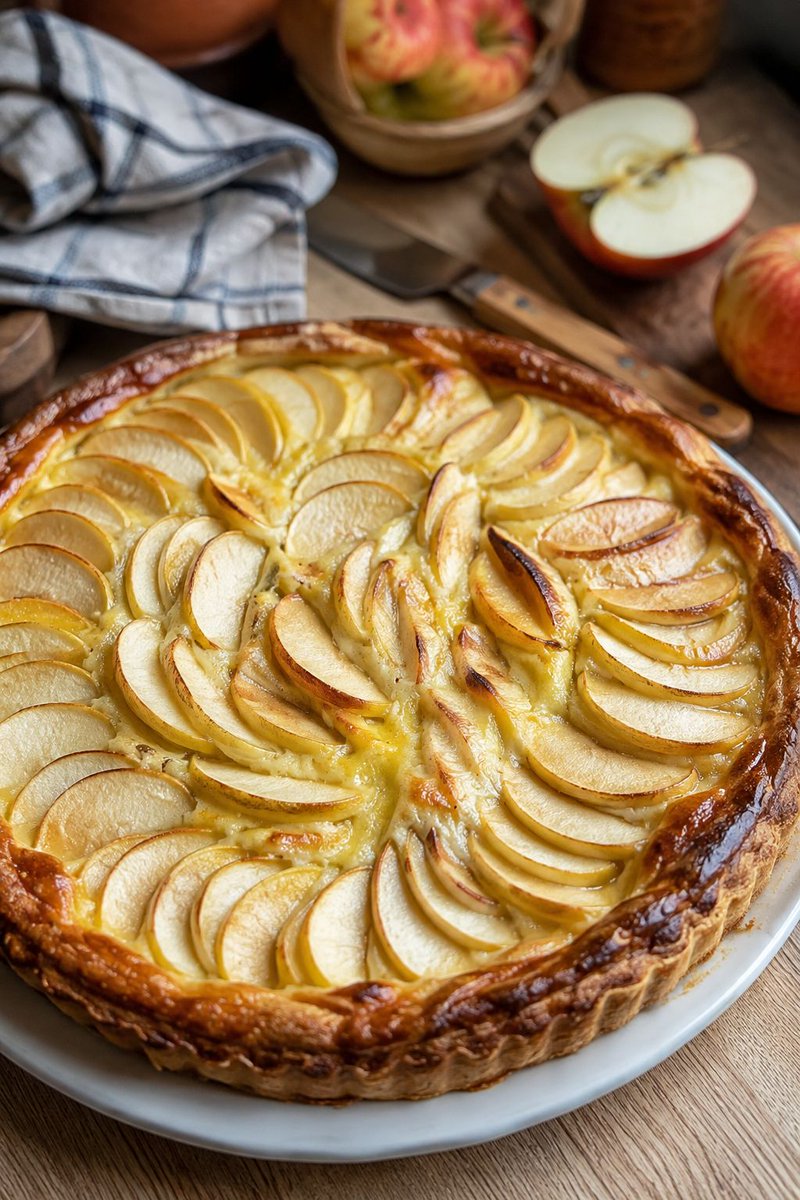 MamanGuide's tweet photo. Tarte normande aux pommes : recette facile, ultra fondante

✅ 𝐑𝐞𝐜𝐞𝐭𝐭𝐞 𝐜𝐨𝐦𝐩𝐥𝐞̀𝐭𝐞 𝐢𝐜𝐢. 👇👇
https://t.co/G0xmW3Wwnz

#TarteNormande
#TarteAuxPommes
#RecetteFacile
#DessertFrancais
#CuisineMaison https://t.co/5SgYJTU739