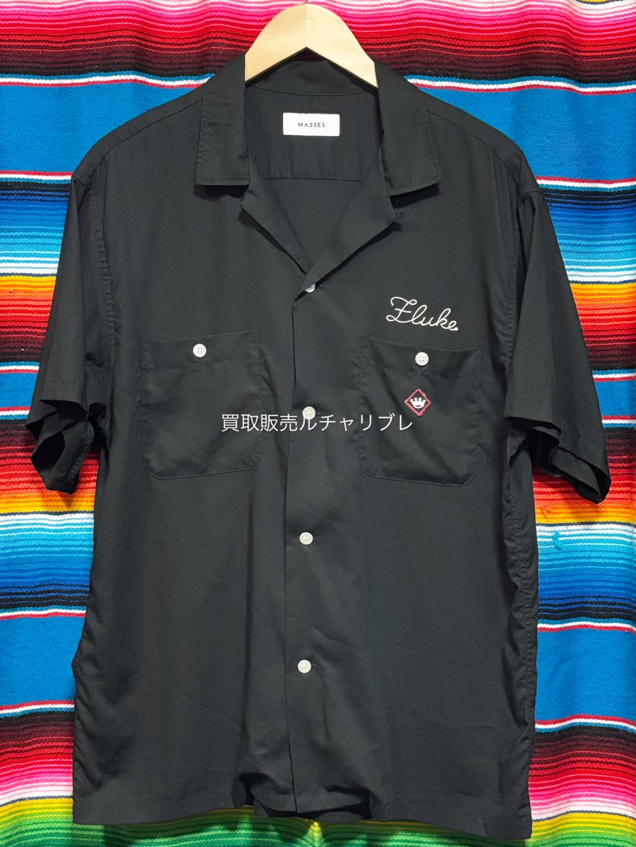 LucillaPenrx's tweet photo. ... New arrival
MASSES
BOWLING SHIRT S/S
25SS Color: Black Size: L

Kyoto Kamigyo Ward, Nishinakasuji-cho 14
Open around 1 PM–10 PM
Irregular holidays
On-site and mail-in purchases welcome
075-432-7918 https://t.co/UTKQBCZq44