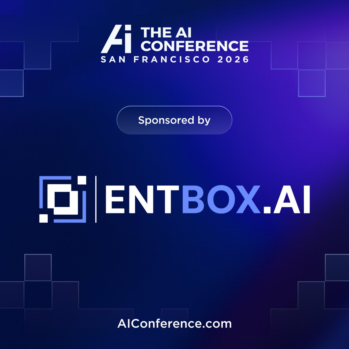 entboxai's tweet photo. Entbox AI is sponsoring The @Ai4Conferences 🚀 Sept 29–Oct 1. Find us at Booth 8 — showing institutional intelligence in production, owned not rented. Attending? DM us to meet up. #TheAIConference #EnterpriseAI https://t.co/KYjJ8eaPCE