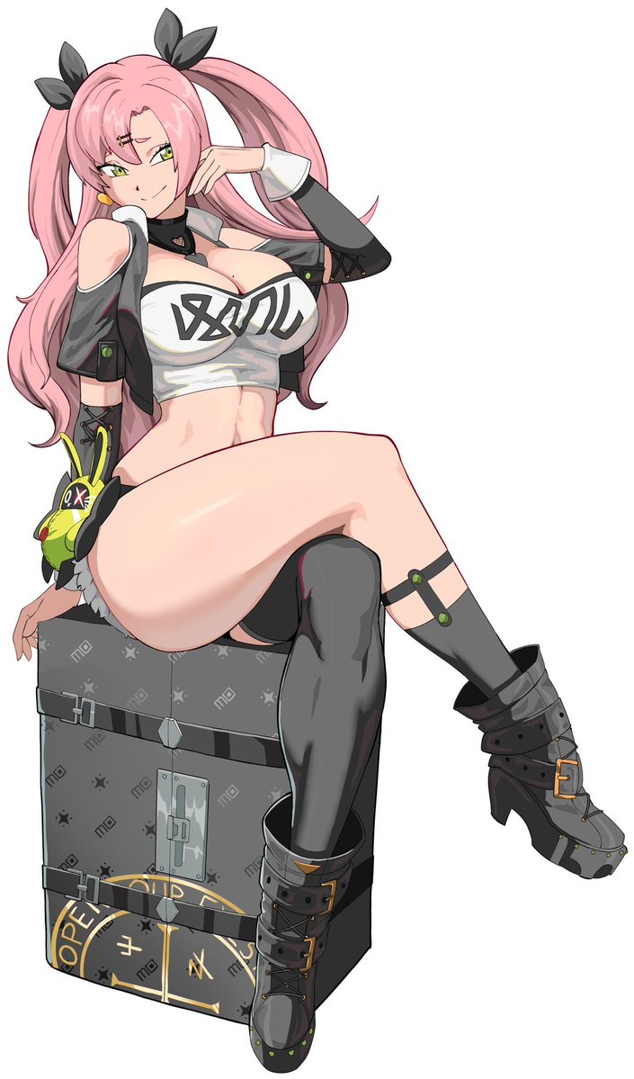 DocOctArts's tweet photo. Nicole also cause I like the greedy pink hair hare (get it) https://t.co/IsPddVVzcZ
