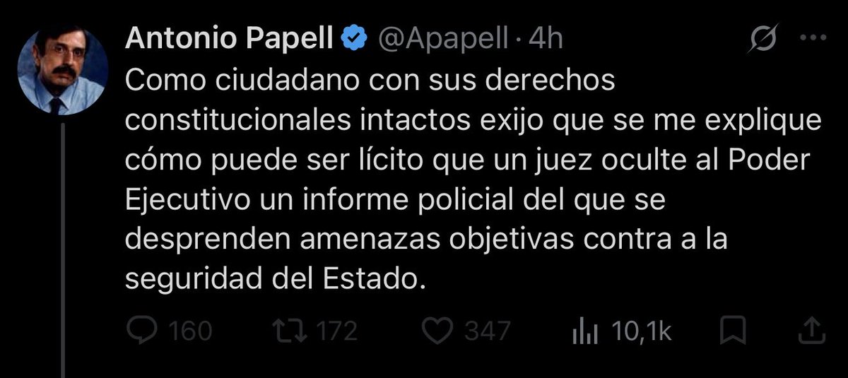 ladycrocs's tweet photo. La explicación es muy sencilla: se llama Estado de Derecho, que engloba, entre otras normas, la Constitución (separación de poderes), la Ley de Enjuiciamiento Criminal (que regula el procedimiento penal) y el Código Penal (que recoge los delitos).

Como me tiene bloqueada, se lo tengo que explicar así ☺️.