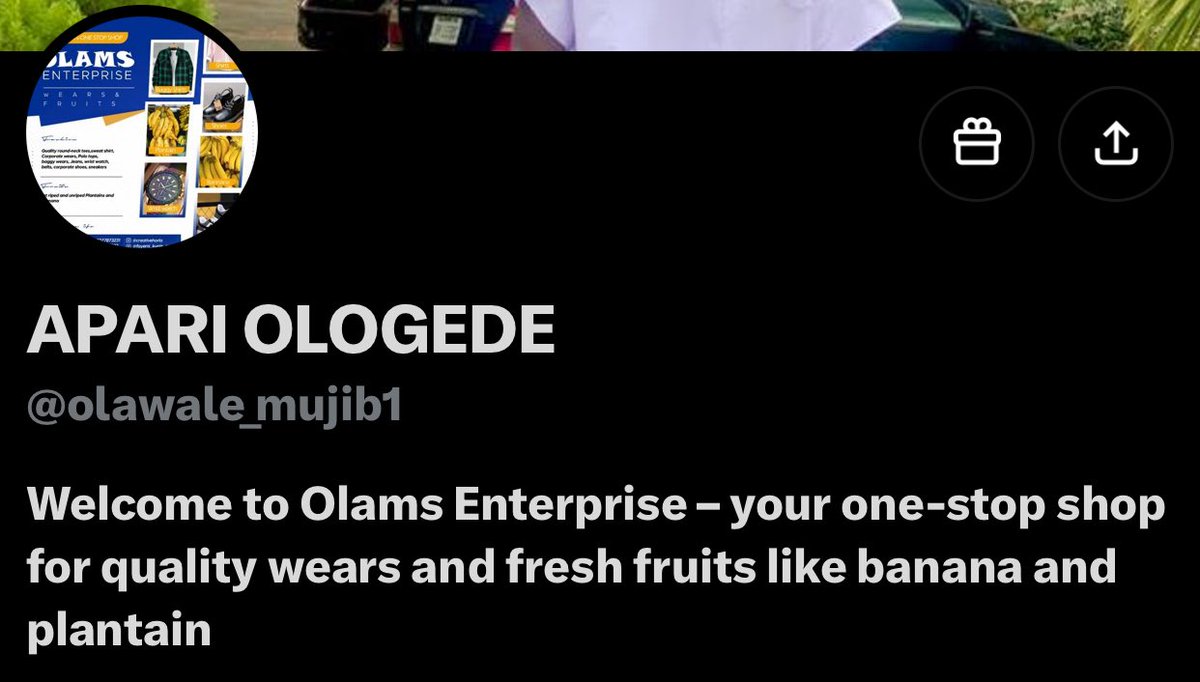 FizzyOfficial_X's tweet photo. @olawale_mujib1 “APARI OLOGEDE” lmao 
You just Dey use style advertise your plantain 😂😂

You keh nothing for you https://t.co/jcp7YPoN68