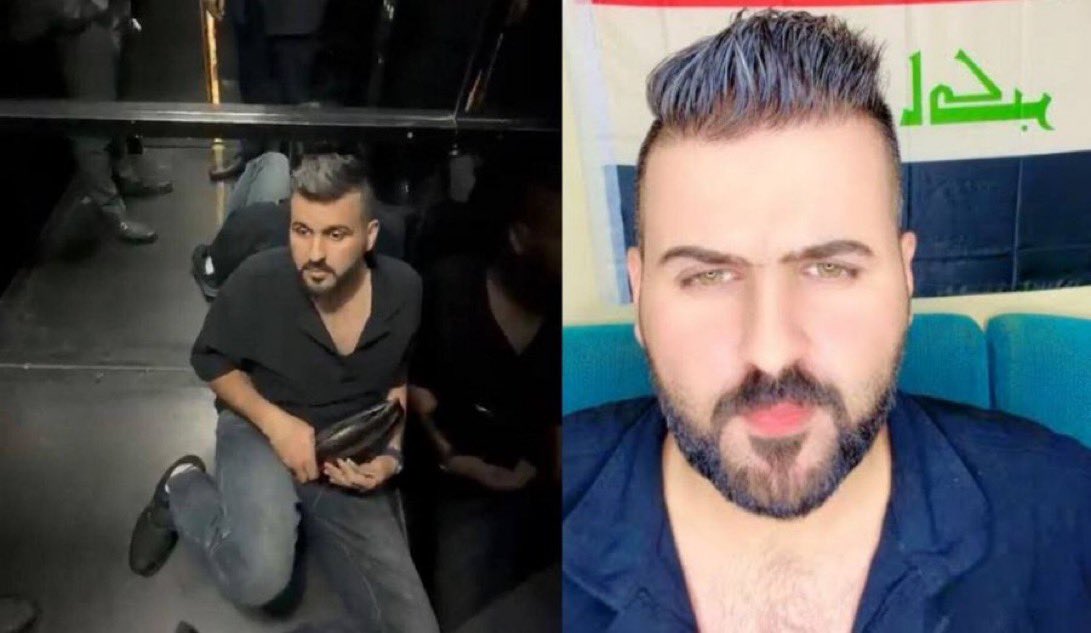 Hydikm's tweet photo. جهاز المخابرات العراقي يلقي القبض في سوريا المحتلة على المدعو زيد إبراهيم علي المعروف بـ«زيد المحارب»، المتهم بقضايا ابتزاز وتشهير واقتياده إلى العراق https://t.co/7LLPVqiGVs