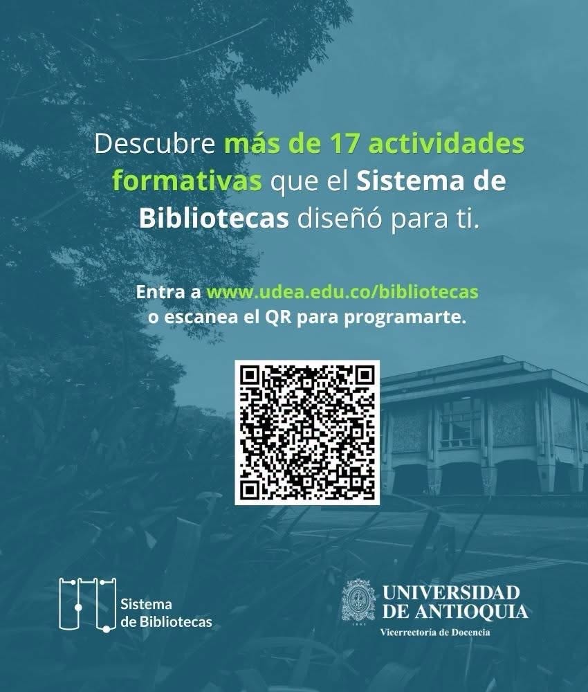 artesudea's tweet photo. ¿Qué quieres aprender hoy?

Encuentra en la oferta formativa del Sistema de Bibliotecas, espacios para fortalecer tus habilidades, aprender nuevas herramientas y potenciar tus procesos académicos y de investigación.

 https://t.co/U7G6ItrO0L https://t.co/pWMc45foxh