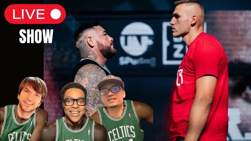 TRUSCHOOLSPORTS's tweet photo. Episode 4 of The Men At Work podcast is upon us! 

Radio Rahim, Sean Zittel &amp; myself preview tomorrow card in New Jersey featuring Andy Ruiz Jr Vs Damian Kyba &amp; Alan Chaves. All this &amp; more in the link ⬇️ https://t.co/NV10w6P9Uu
