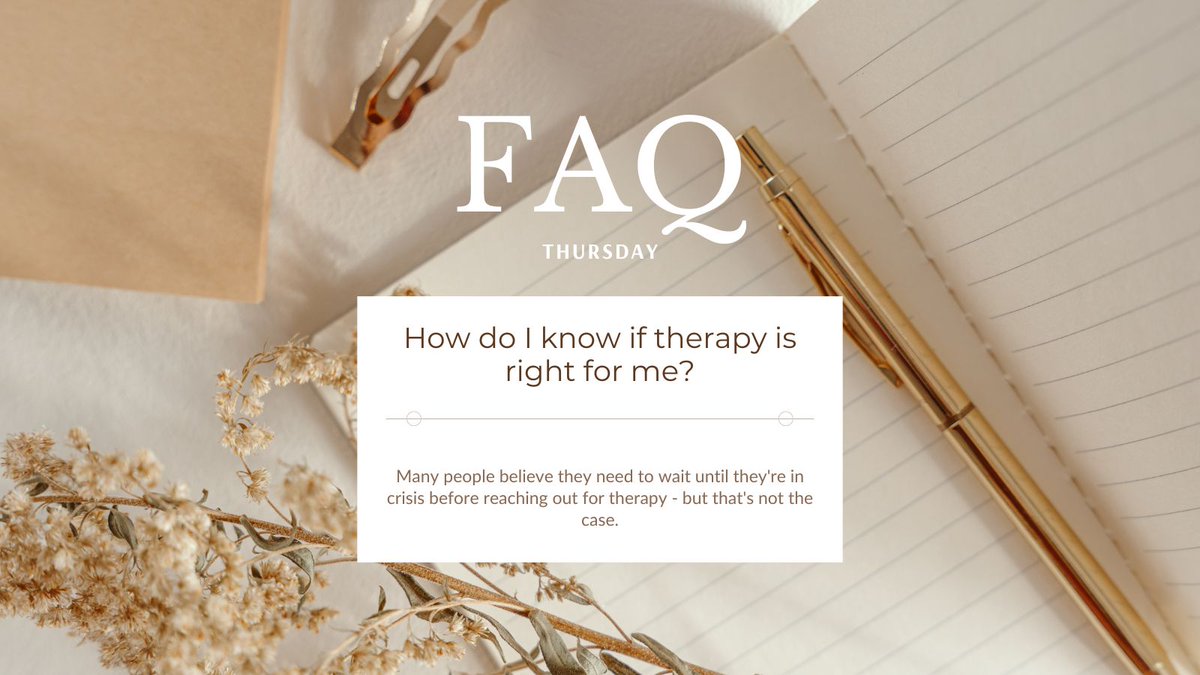 Therapy_MNandWI's tweet photo. You don’t have to be in crisis to benefit from therapy. Therapy can help with stress, anxiety, life changes, grief, relationships, or simply understanding yourself better. 

What do you think is the biggest misconception about therapy?

#MentalHealth #TherapyWorks #Counseling https://t.co/xLAjewku50