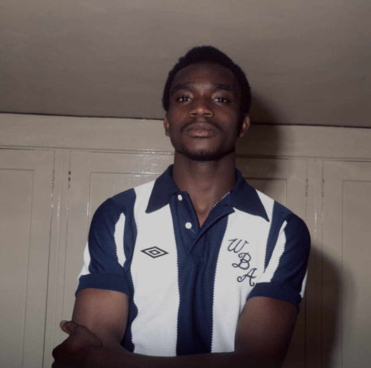 Theleaguemag's tweet photo. Laurie Cunningham of West Bromwich Albion https://t.co/2gXCzU8cIr