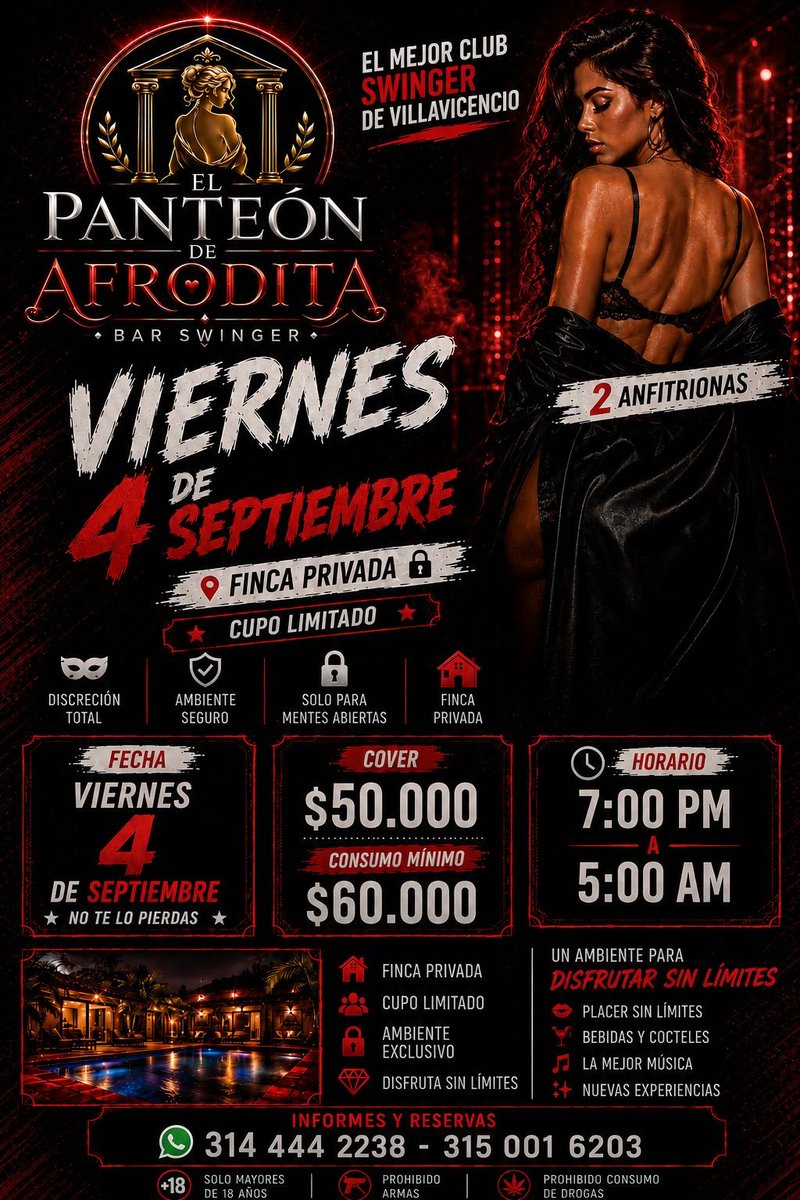 himeros_SharonV's tweet photo. Viernes muy s3x0so
En finca privada 
Un desorden sensual https://t.co/fjylvzBNYs