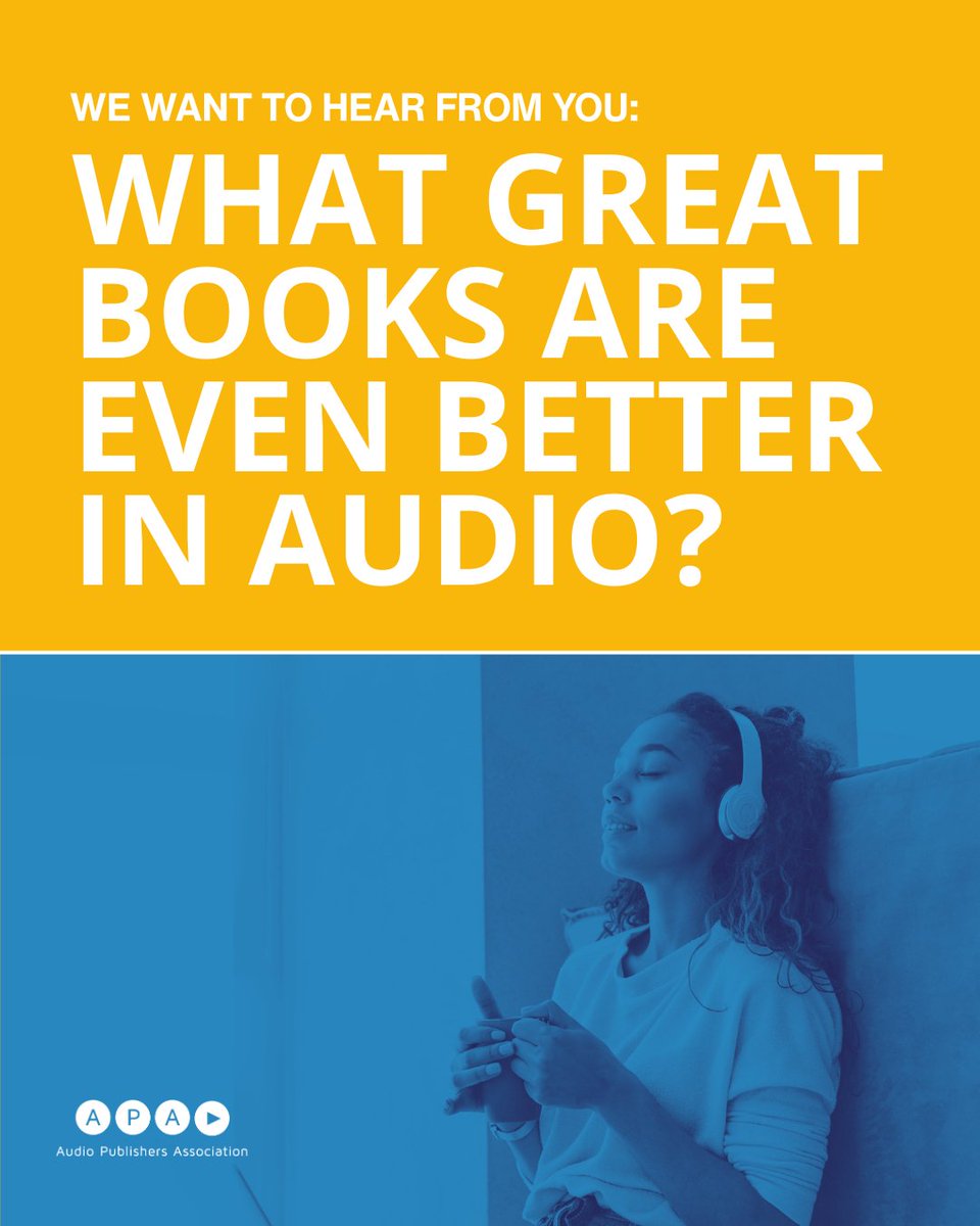 audiobooks's tweet photo. A recent Collider article listed 10 great books that are even better as audio.  The list includes old favorites like The Stand and The Odyssey, along with a few we'll be adding to our queues. https://t.co/vI9z1kIEba

What book do you think is even better in audio? Let us know 👇 https://t.co/96ifvwLLug