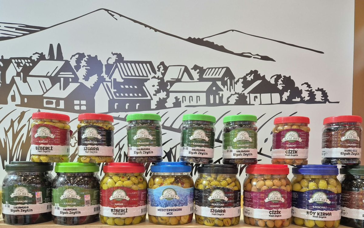 AzizbeyExport's tweet photo. https://t.co/QQ9oN2QRnS

#foodist #foodistanbul #exhibition #olive #olives #blackolive #blackolives #greenolive #greenolives #oliveoil #extravirginoliveoil https://t.co/kQzPc3YXwm