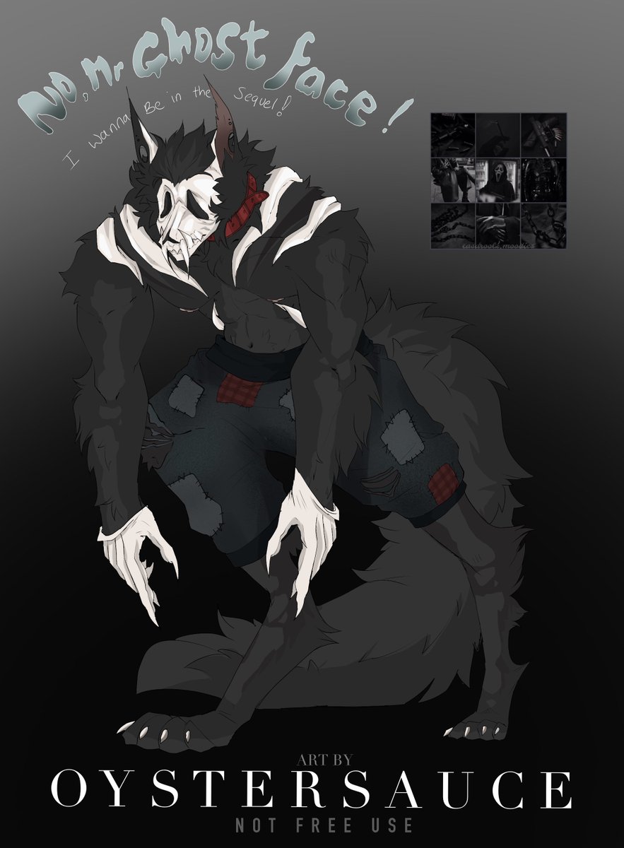 ketchupillu's tweet photo. Guys do you think theyre dating? 
#saw #scream #ghostface #furryadopt https://t.co/copGBj3AzN