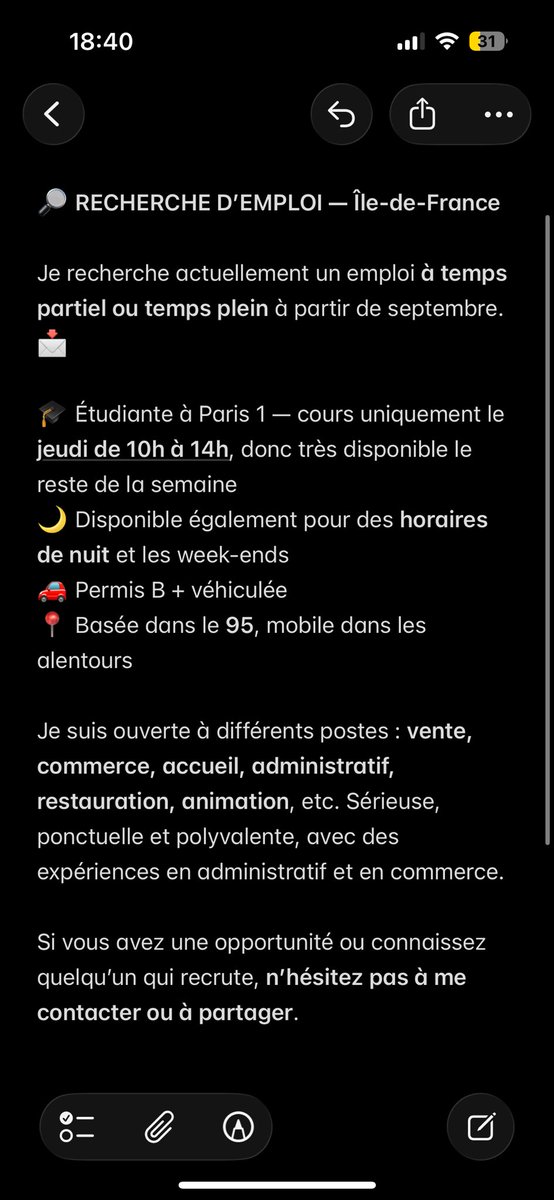 3sissou_'s tweet photo. 🔎 RECHERCHE D’EMPLOI — 95 / IDF

RT APPRÉCIÉS ! https://t.co/0m9gcLNWjG