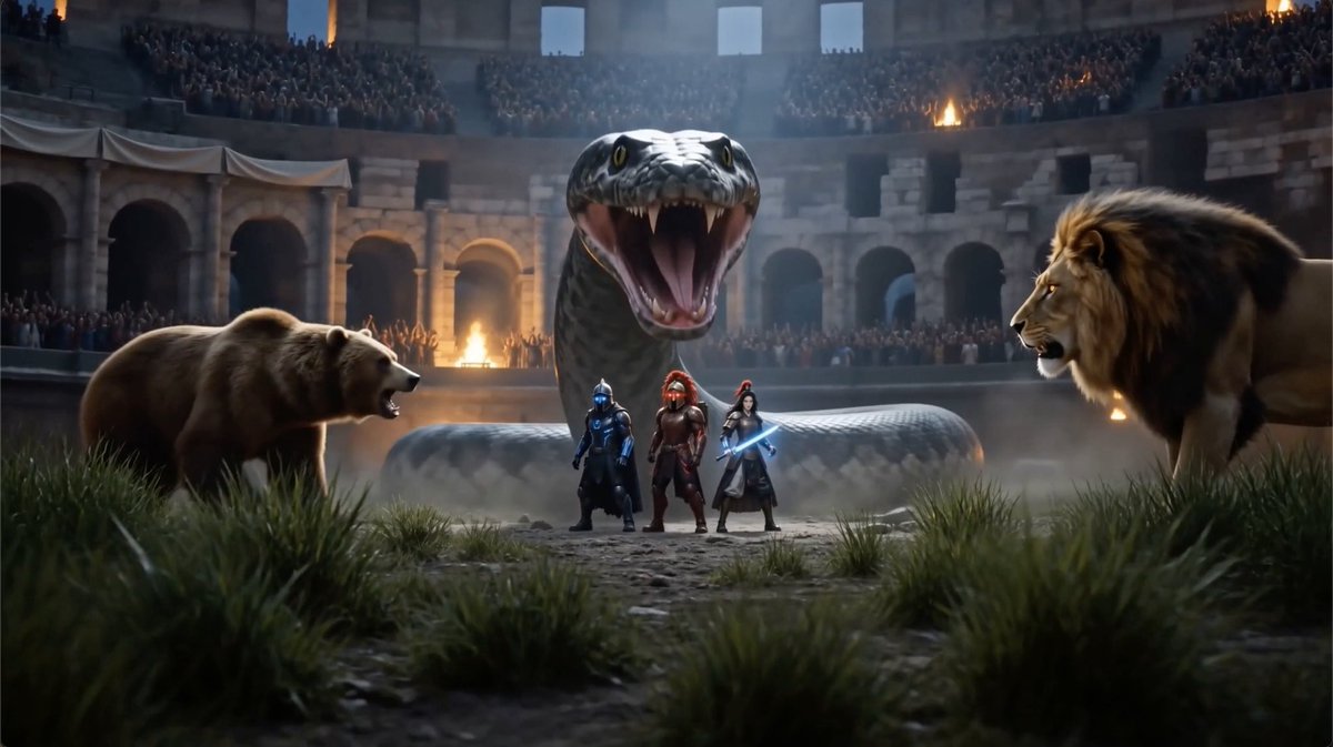 Automous_'s tweet photo. It’s Official the #Web3Fugitives has destroyed all opposition @colosseum Arena now they are calling for back up 🎖️🎖️🎖️🎖️🎖️ https://t.co/oEHOXmpGei