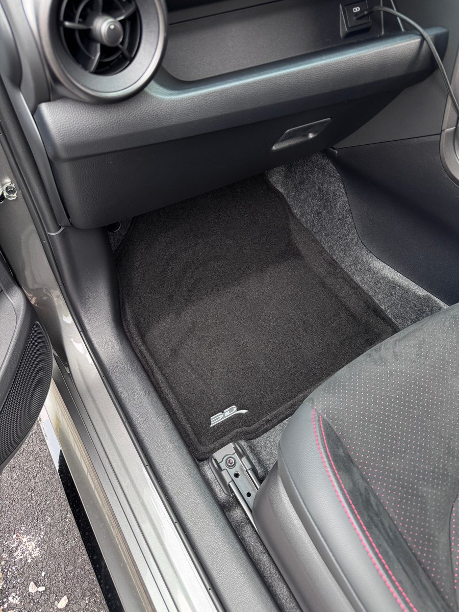 FrancescaEbhu's tweet photo. Upgrade your Toyota GR Yaris AT with the 3D GLORY mat—durable, perfectly fitted, and sleek. Protect against dirt and spills while elevating your drive. Shop now. https://t.co/zhb0rOfY1K
