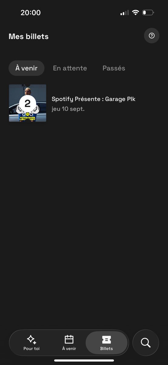 db92_b's tweet photo. Bouteille jetée à la mer je vend des places pour le garage plk https://t.co/KucSZyiTYa