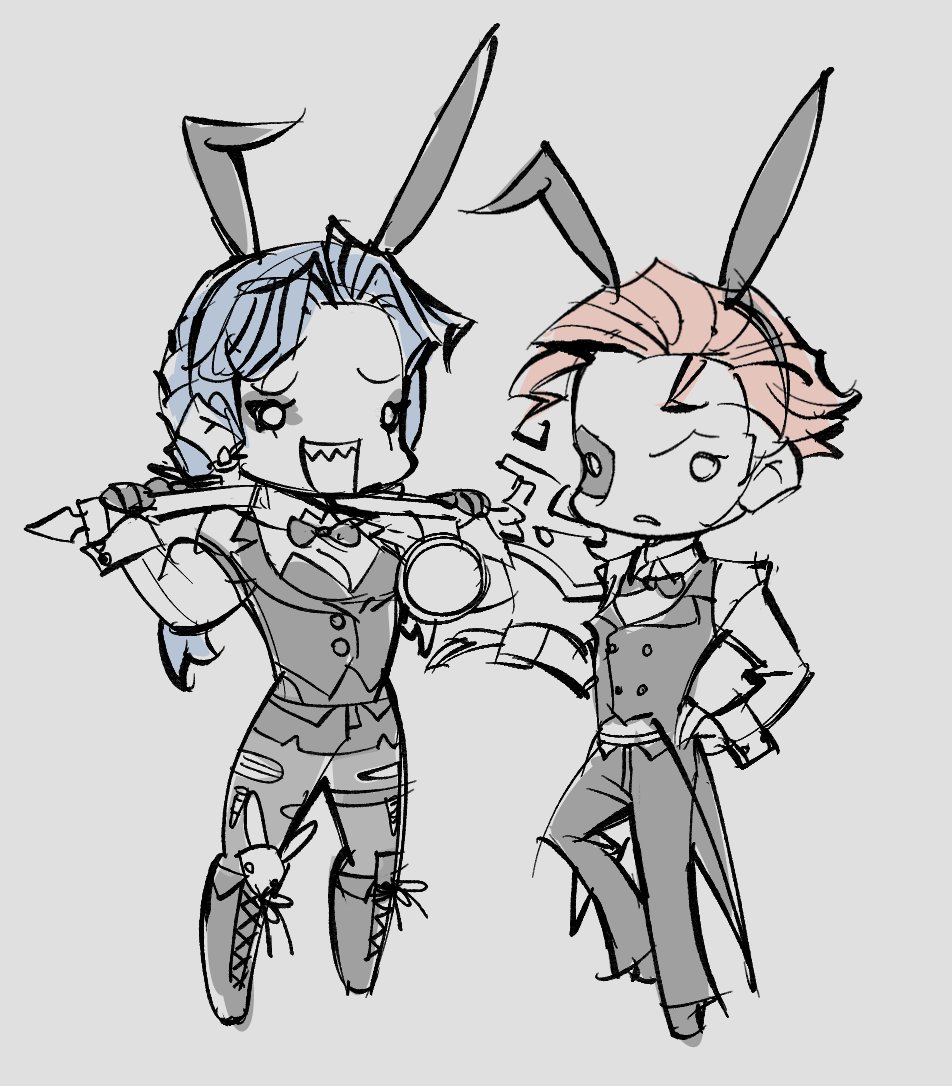 faiweiqing's tweet photo. theyre bunnies for a very special reason #bioticqueen https://t.co/vtMer7ApK1