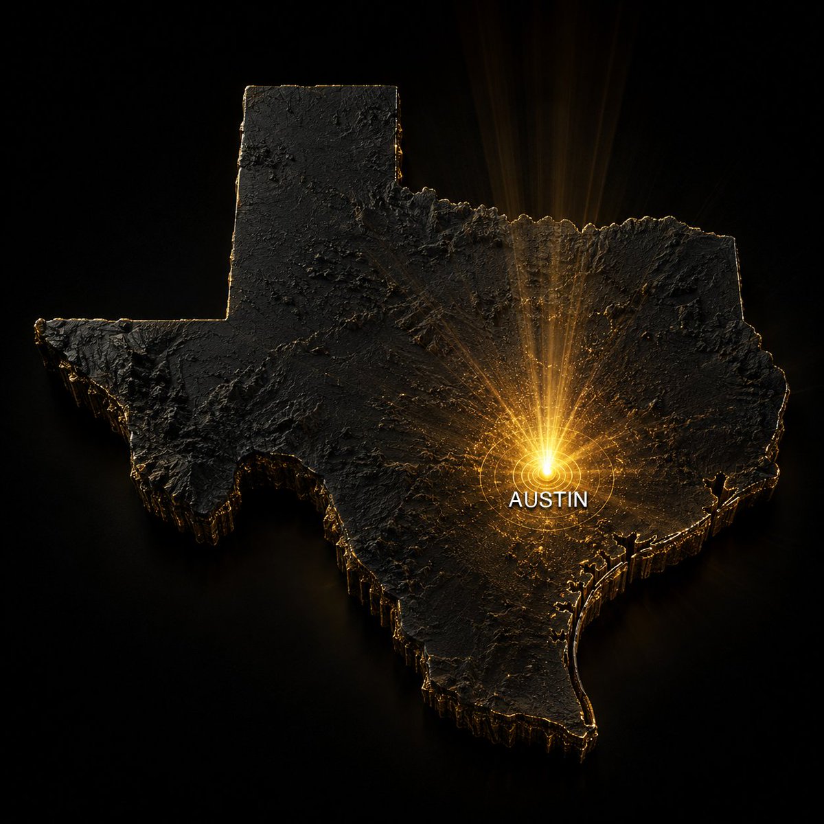 cb_doge's tweet photo. Satellite view of Austin today 😂 https://t.co/vPXl0TYCXF