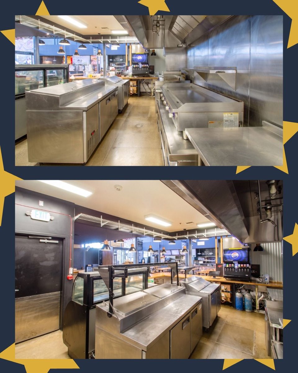 CompassCom's tweet photo. Restaurant assets for sale at The Grove Market Hall in Bend. Offered at $167,000, the opportunity includes existing furniture, fixtures, equipment, and commercial kitchen infrastructure within a 1,174 rentable SF space. Check out the details here: https://t.co/DPHT5rUuku https://t.co/PYIm8D1Q3y